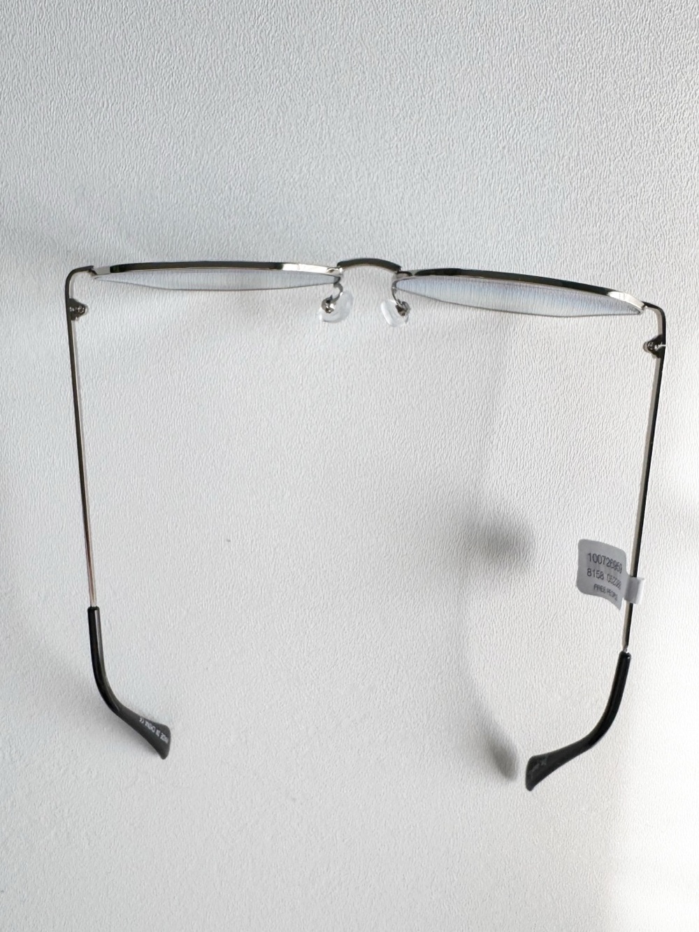 Free People Jolene Oversized Hexagonal Sunglasses in Blue/Silver | NWT - Picture 3 of 7